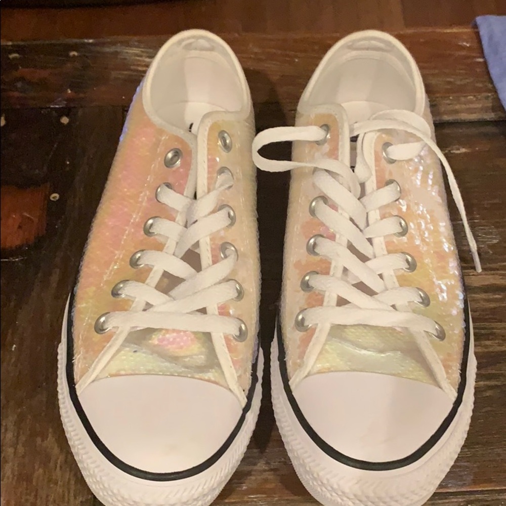 Sequin Converse